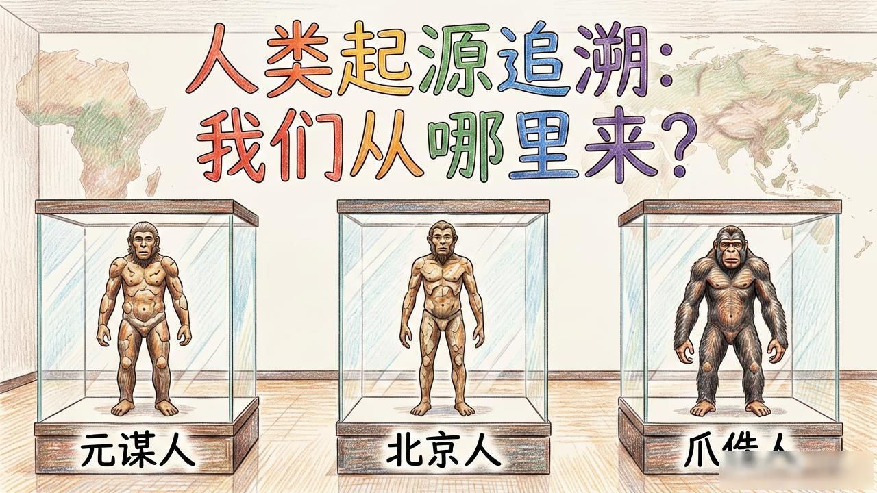 人类起源追溯：我们从哪里来？
