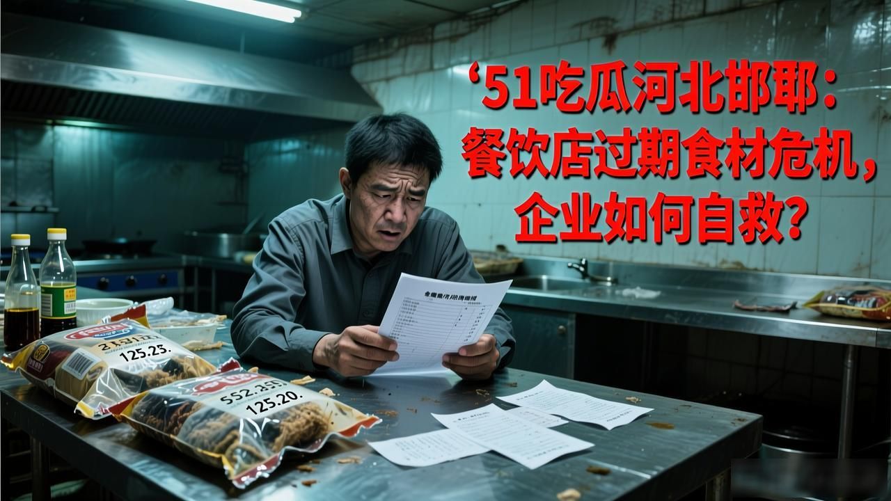 51吃瓜河北邯郸：餐饮店过期食材危机，企业如何自救？